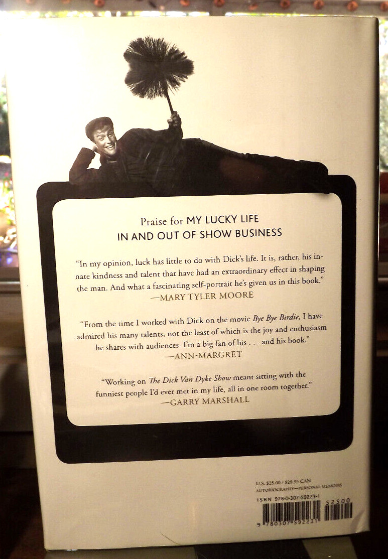 My Lucky Life In & Out of Show Business by Dick Van Dyke (2011) HC.DJ. Signed BP