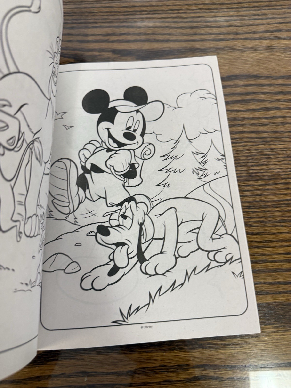 DISNEY Jumbo Coloring & Activity Book Bendon Games Puzzles + BONUS Picture Frame