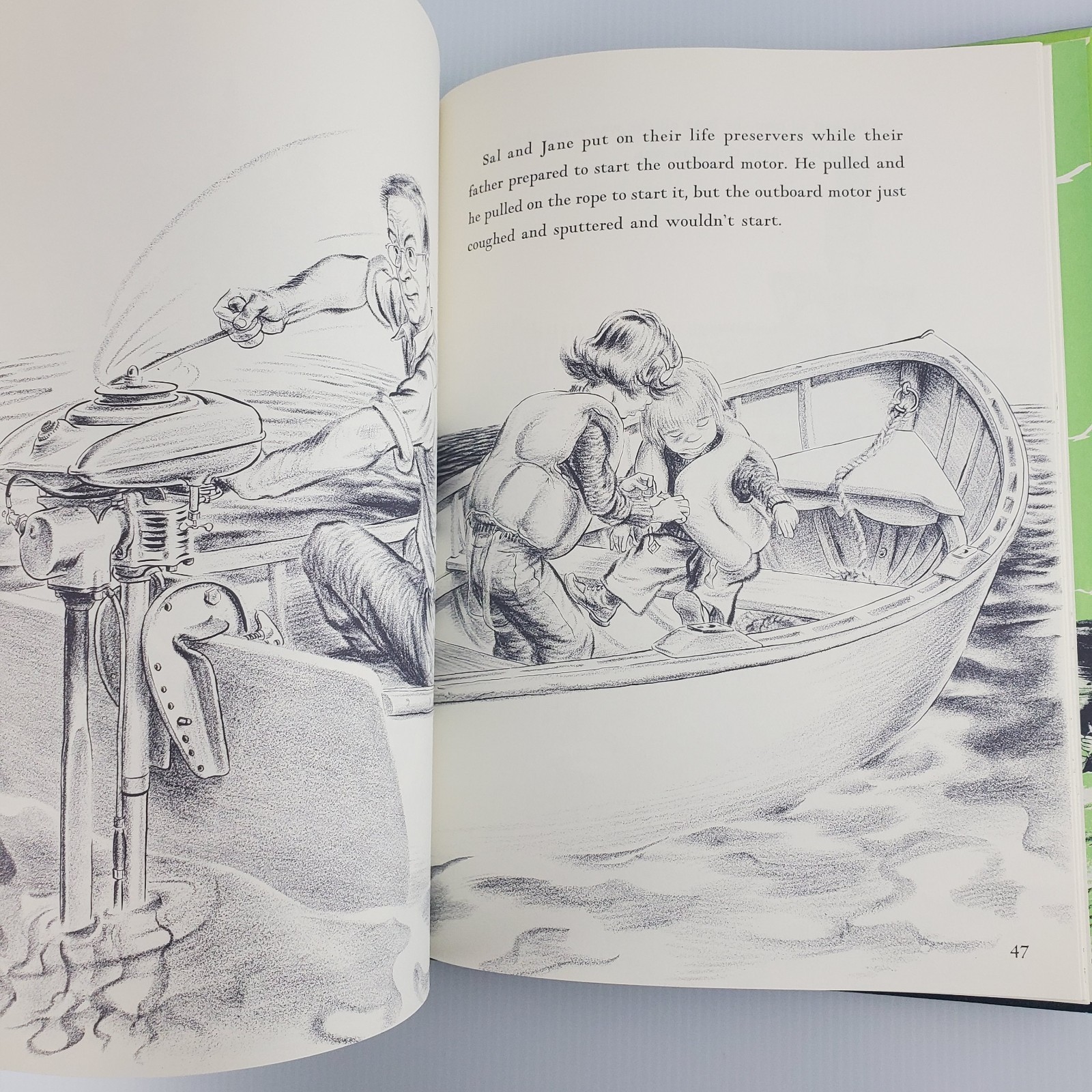 Burt Dow Deep Water Man & One Morning in Maine by Robert McCloskey Hardcover