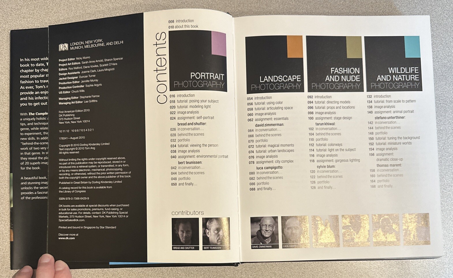 The Complete Photographer by Tom Ang Book A Masterclass in Every Style & Subject