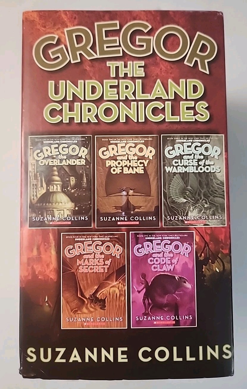 Gregor: The Underland Chronicles Paperback Box Set 2009 Reissue Suzanne Collins