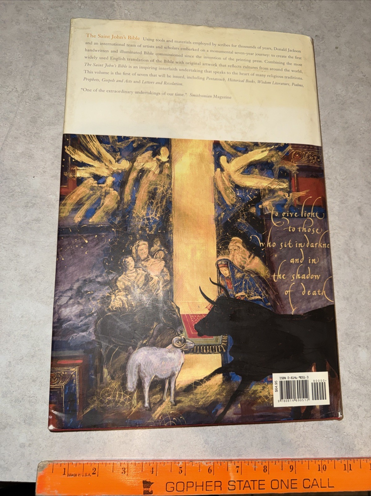 Gospels & Acts The Saint John’s Bible Hardcover 2005 Church God Art Illustrated