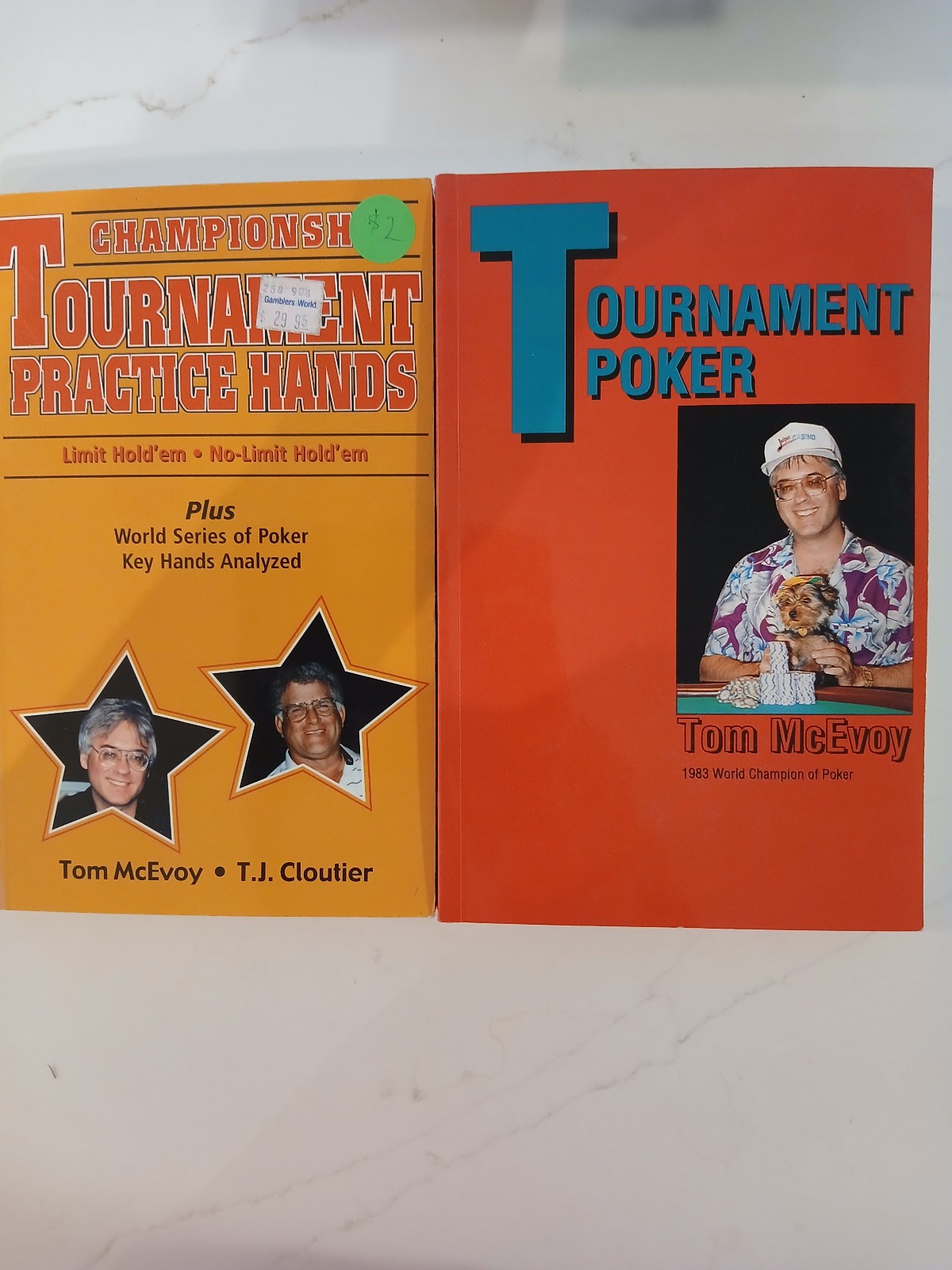 POKER: lOT OF 11 Texas Hold Em, Omaha, Tournament Power & more