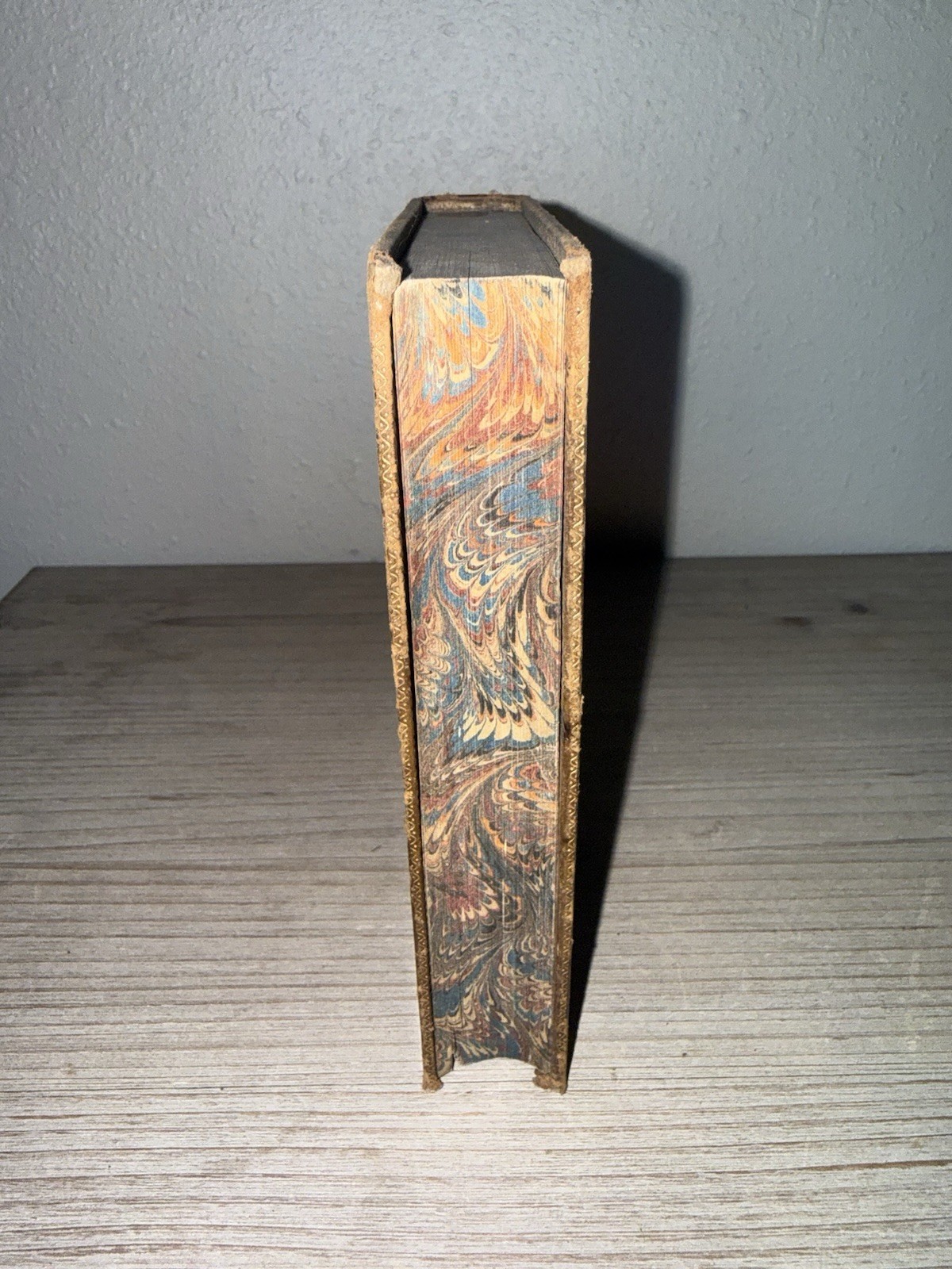 1866 The Christian Year Thoughts in Verse Fine Leather Binding Oxford Antique