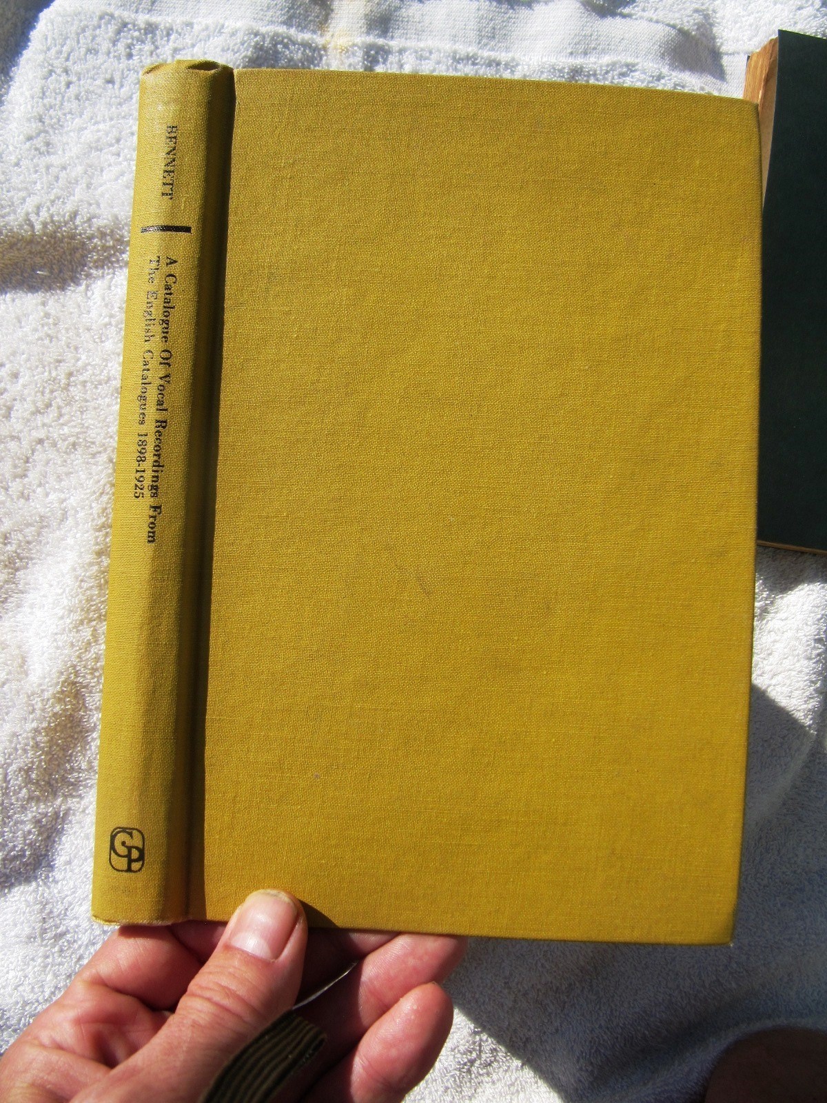 Voices of the Past Vol 1 VOCAL RECORDINGS 1898-1925 English Catalogue Bennett