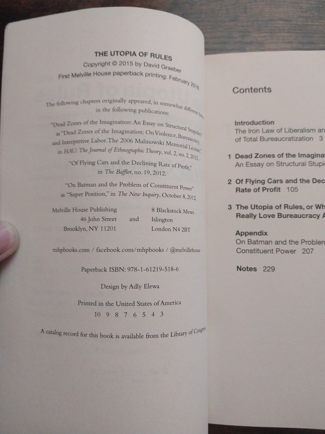 The Utopia of Rules & Debt, David Graeber Book Set – PB – VERY GOOD