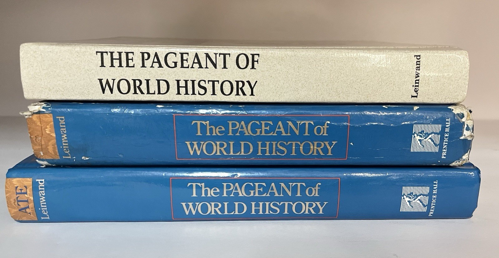 The Pageant Of World History Teacher’s Edition + 2 Student Texts Prentice Hall