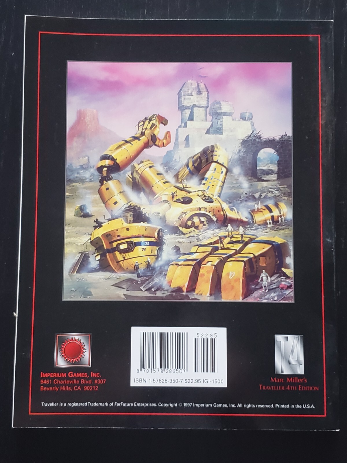 Marc Miller’s Traveller EMPEROR’S ARSENAL 4th Edition Softcover