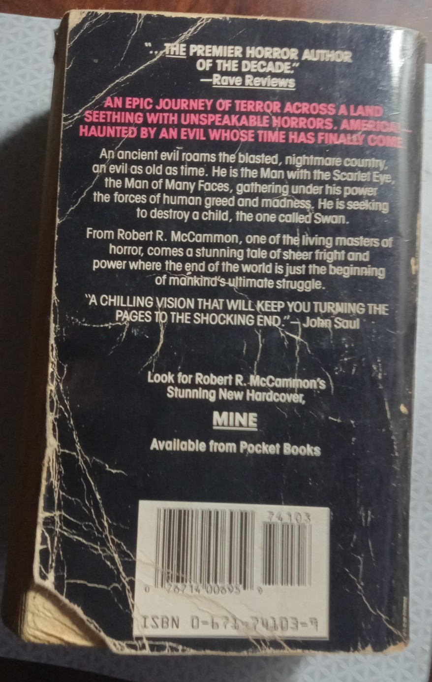 Swan Song by Robert McCammon Paperback Acceptable condition
