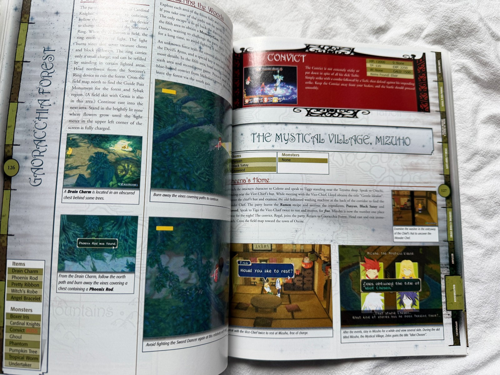 Tales of Symphonia Gamecube Official Strategy Guide – Open – Namco & Brady Games