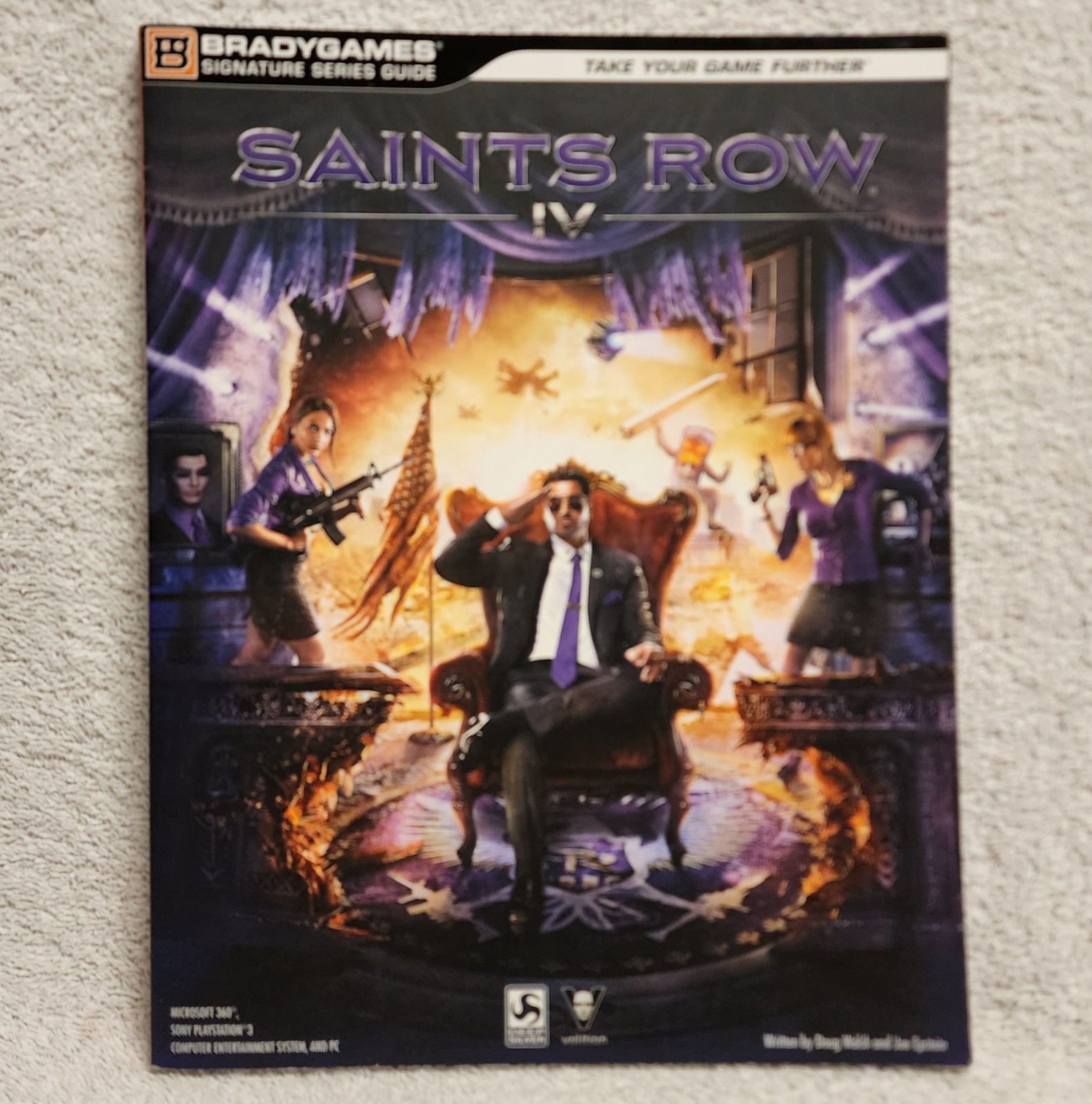 Saints Row IV Signature Series Strategy Guide by BradyGames Paperback 2013