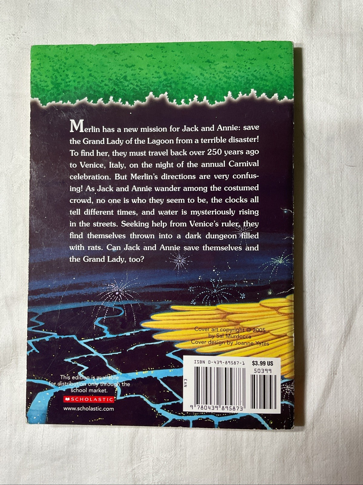 Carnival at Candlelight by Mary Pope Osborne (2006, Digest Paperback)
