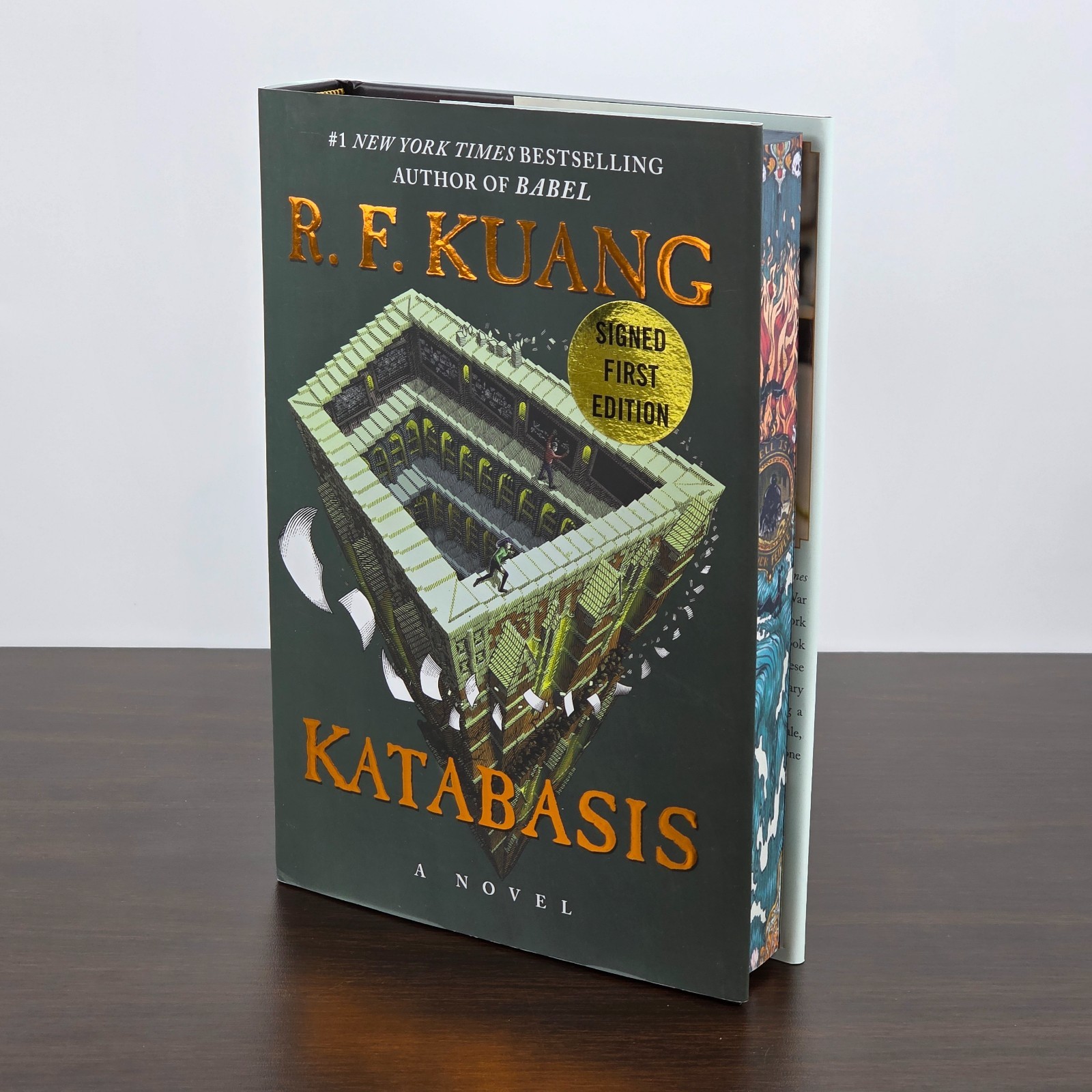 R.F. Kuang KATABASIS Deluxe Limited SIGNED 1st First Edition Hardcover