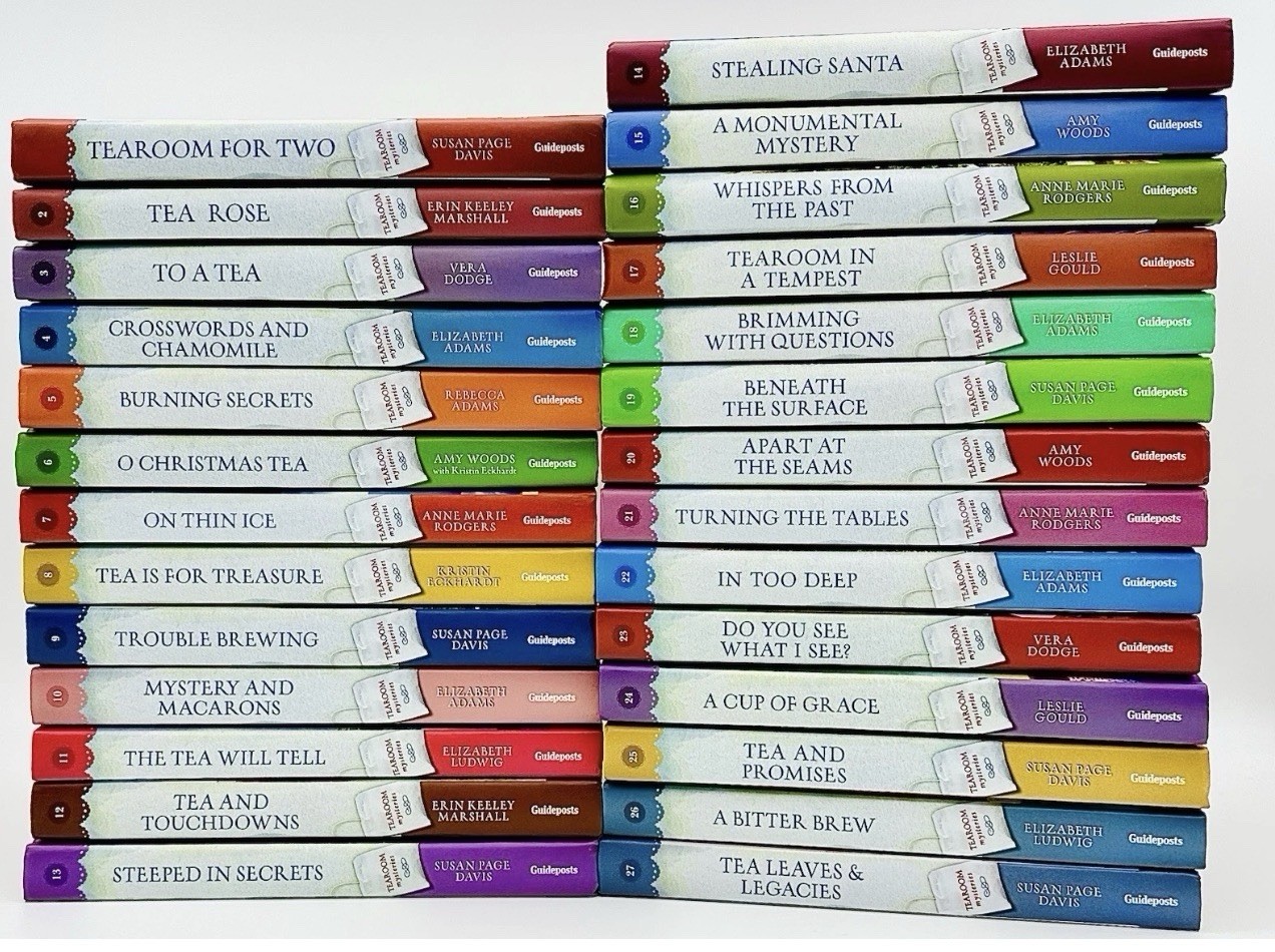 Tearoom Mysteries 27 HC Books COMPLELTE SET Lot Christian Guideposts Near Mint