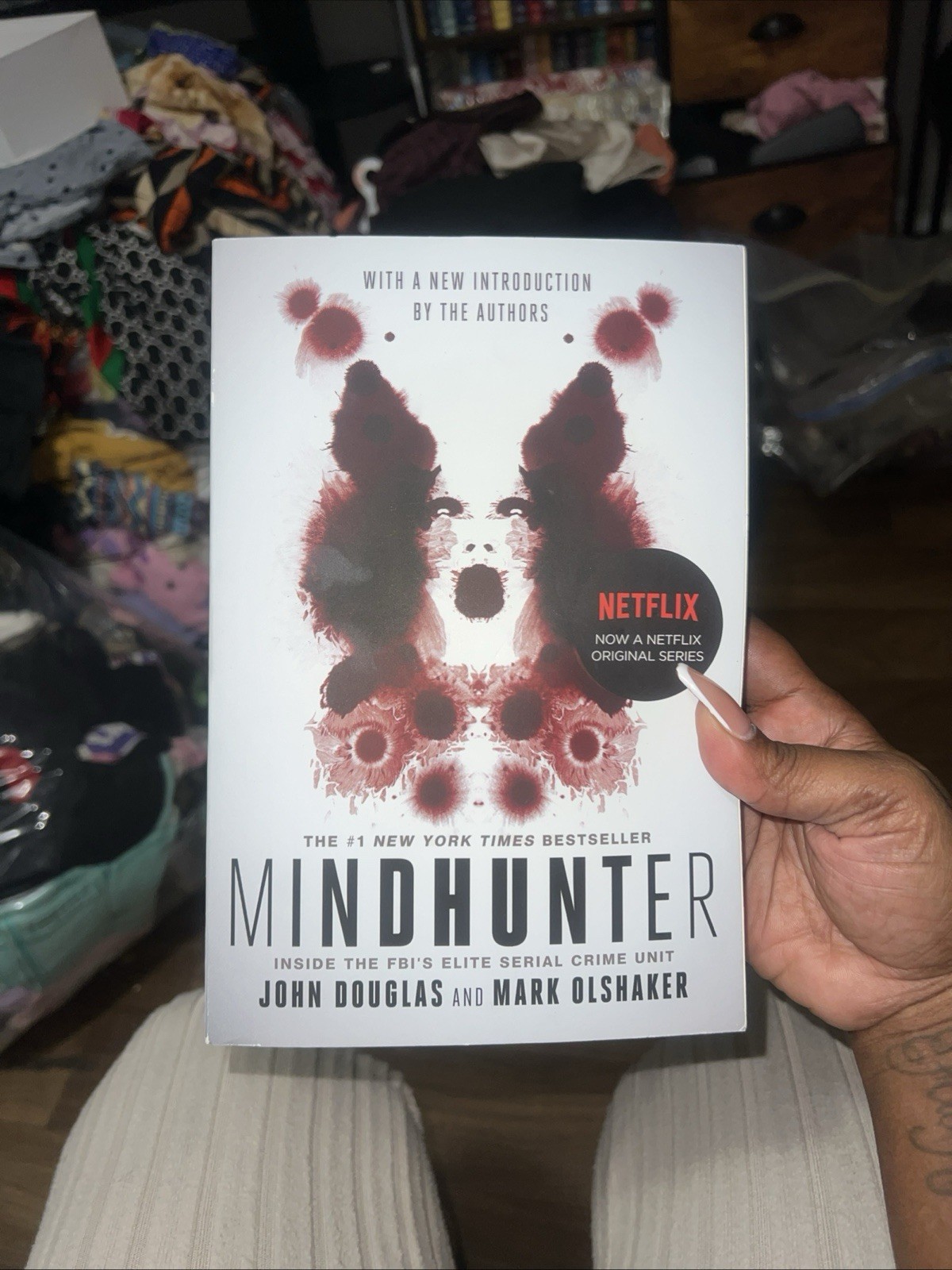 Mindhunter: Inside the FBI’s Elite Serial Crime Unit (Trade Paperback) NetFlix