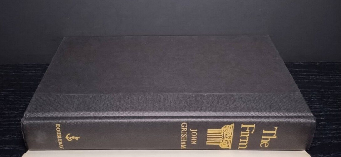 The Firm John Grisham 1991 First Edition Hardcover Doubleday Legal Thriller DJ