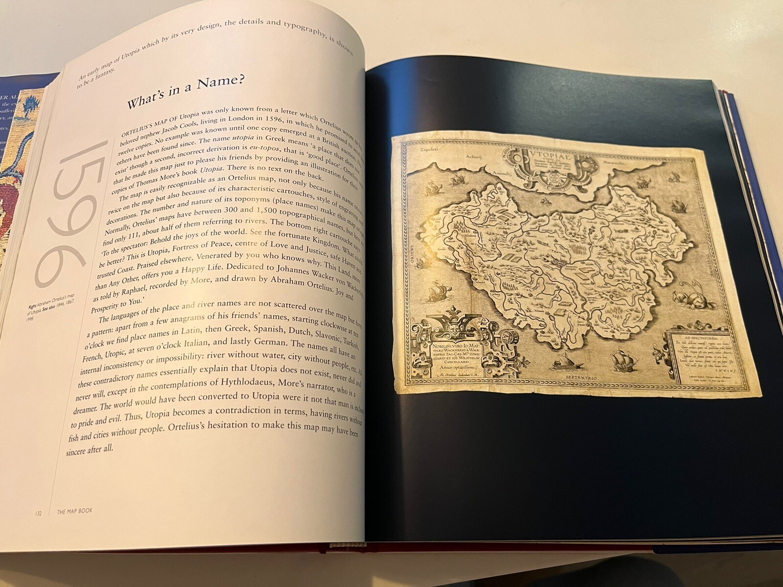 THE MAP BOOK By Peter Barber – HC DJ 2006 NEW