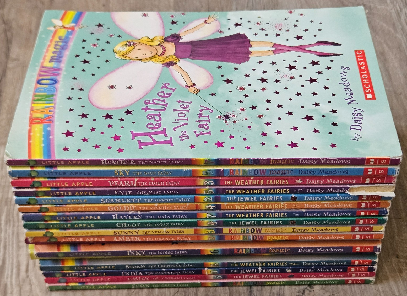 17 Rainbow Magic Fairy Books Daisy Meadows Scholastic Chapter Books Lot. Enjoy!