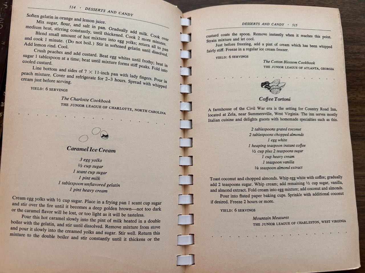 Southern Junior League Cookbook 1981 vintage Ann Seranne 626 pages spiral