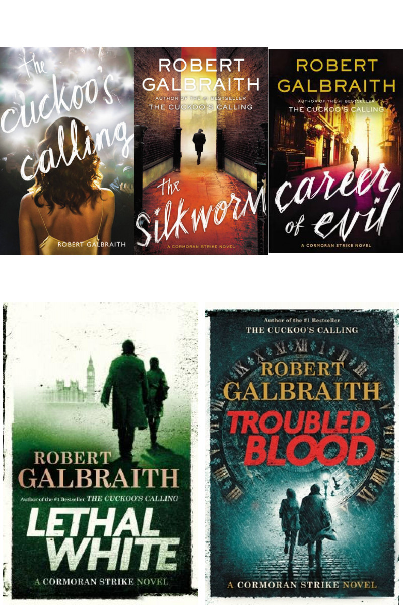 Cormoran Strike Series All 5 Books in Paperback