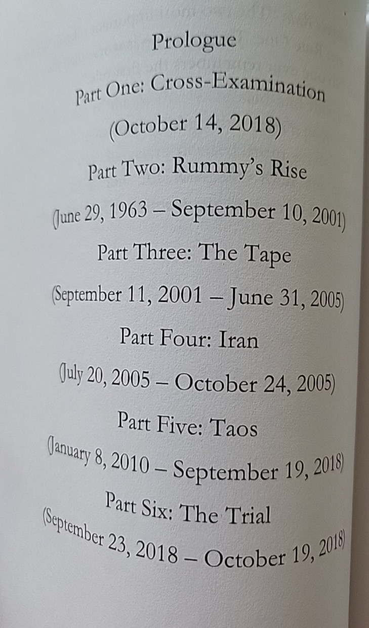 2025 THE TRIAL OF DONALD H. RUMSFELD by William Cooper PB political history book