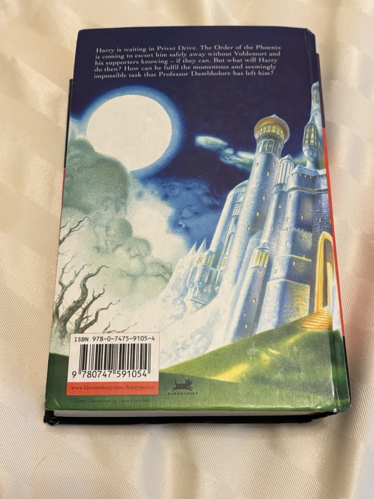 Harry Potter and the Deathly Hallows – 07 1st Ed. Bloomsbury UK Hardcover First