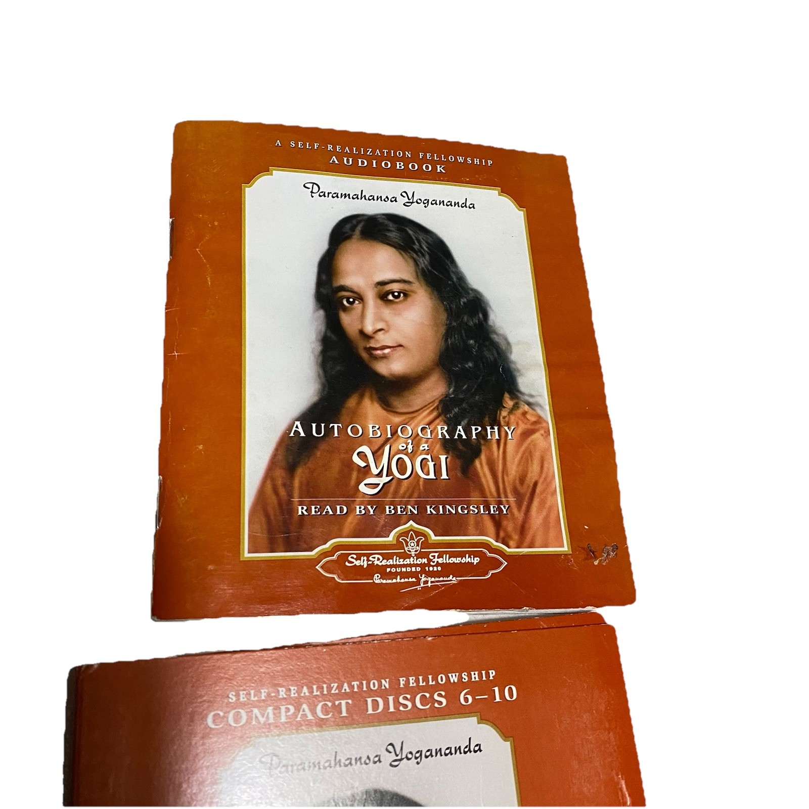 Autobiography of a Yogi, Paramahansa Yogananda Read by Ben Kingsley, 15 CDs, VG