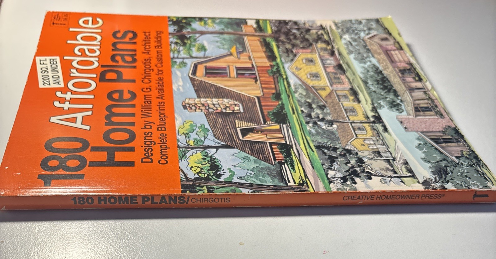 180 Affordable Home Plans 1985 Paperback Book By William Chirgotis