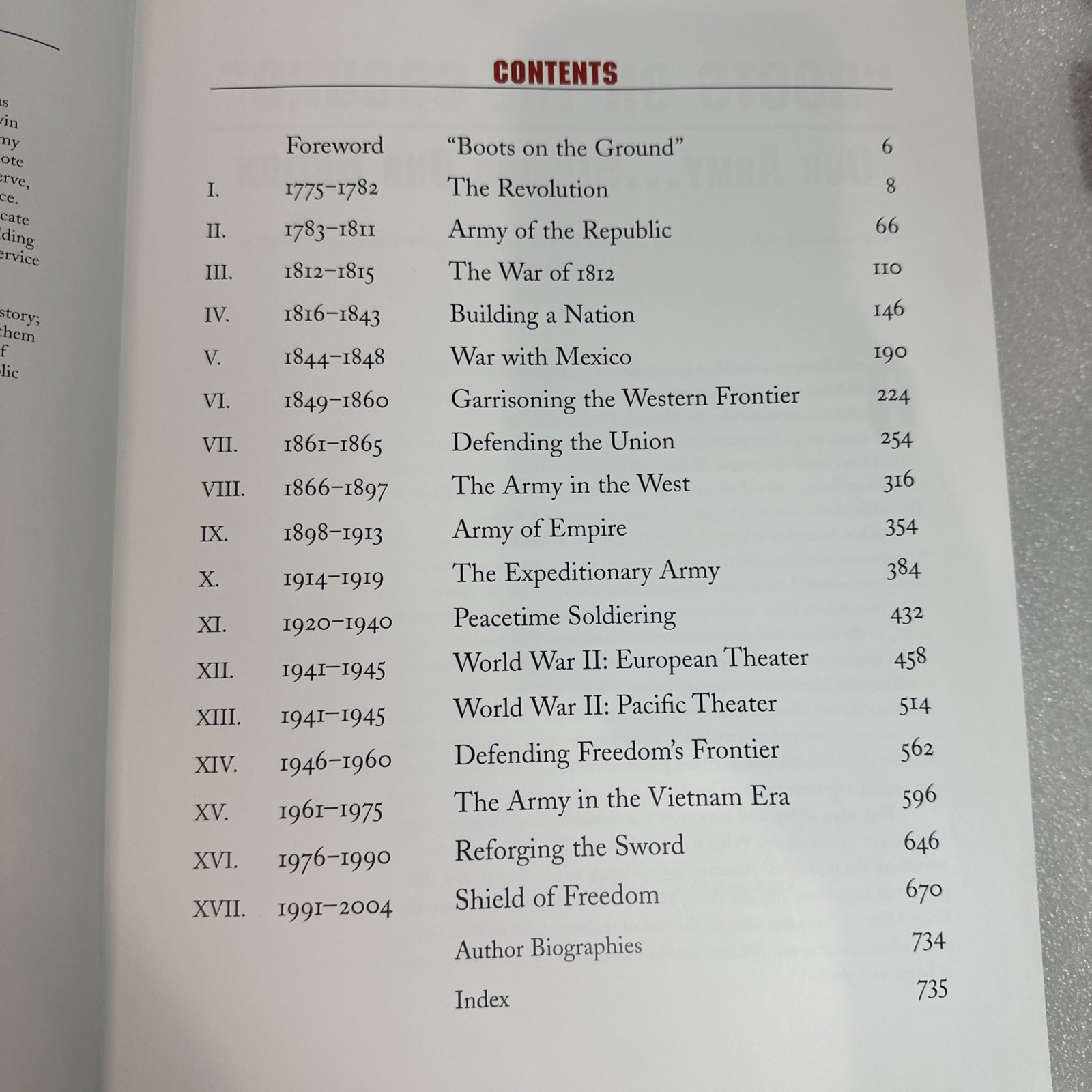 US Army: A Complete History. The Army Historical Foundation Hard Cover
