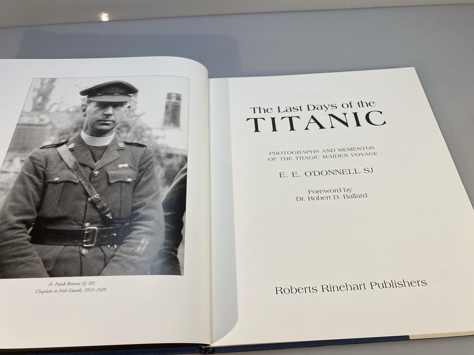 The Last Days of the Titanic: Photographs And Mementos… By Dr. R.D. Ballard HCDJ
