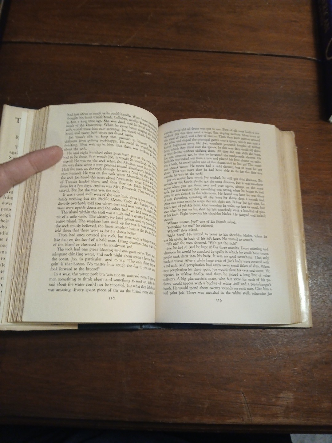 1947 Tales Of The South Pacific HCDJ Book Club Edition by James A. Michener