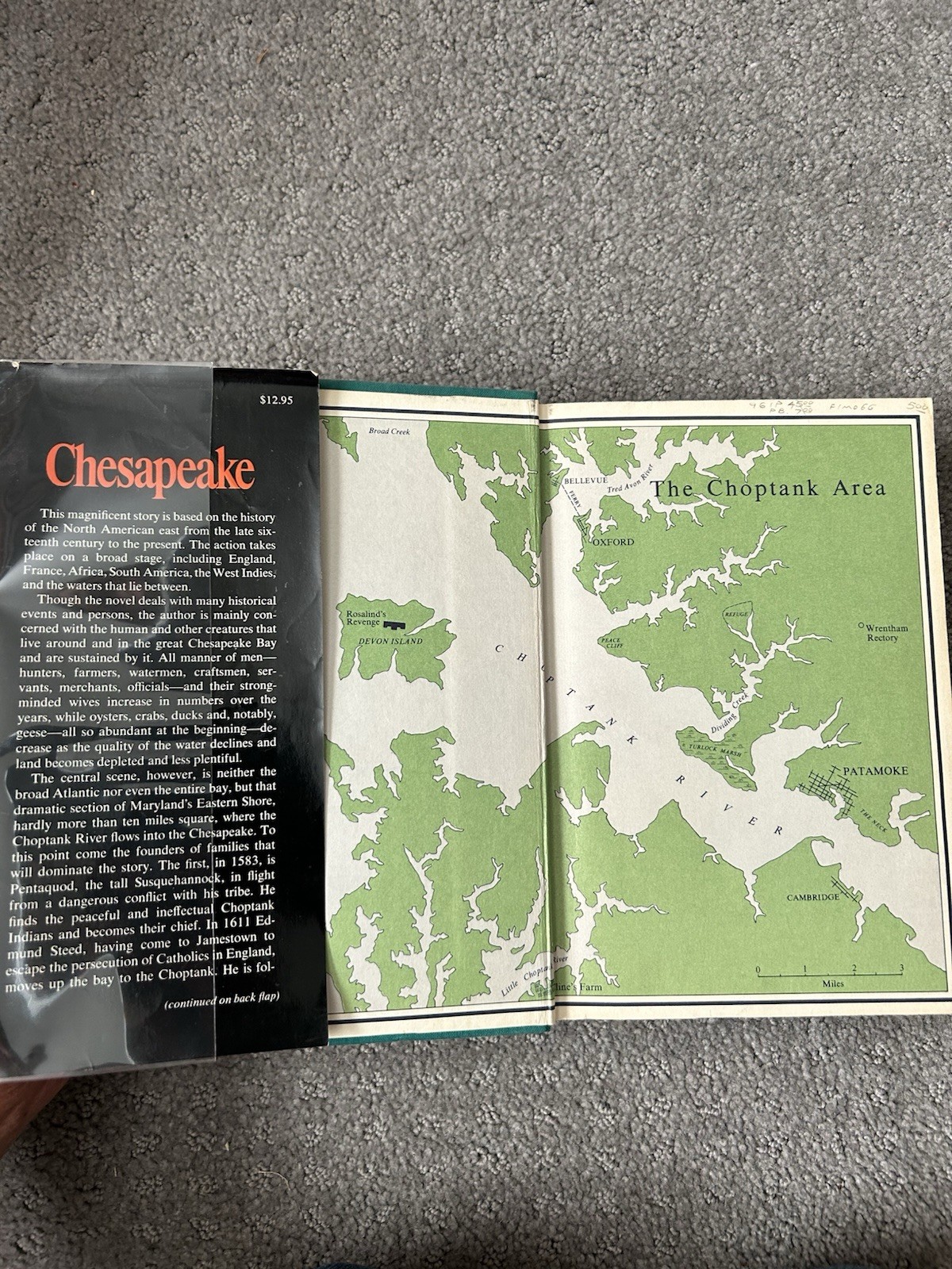 Chesapeake by James A. Michener. 1978. HCDJ.