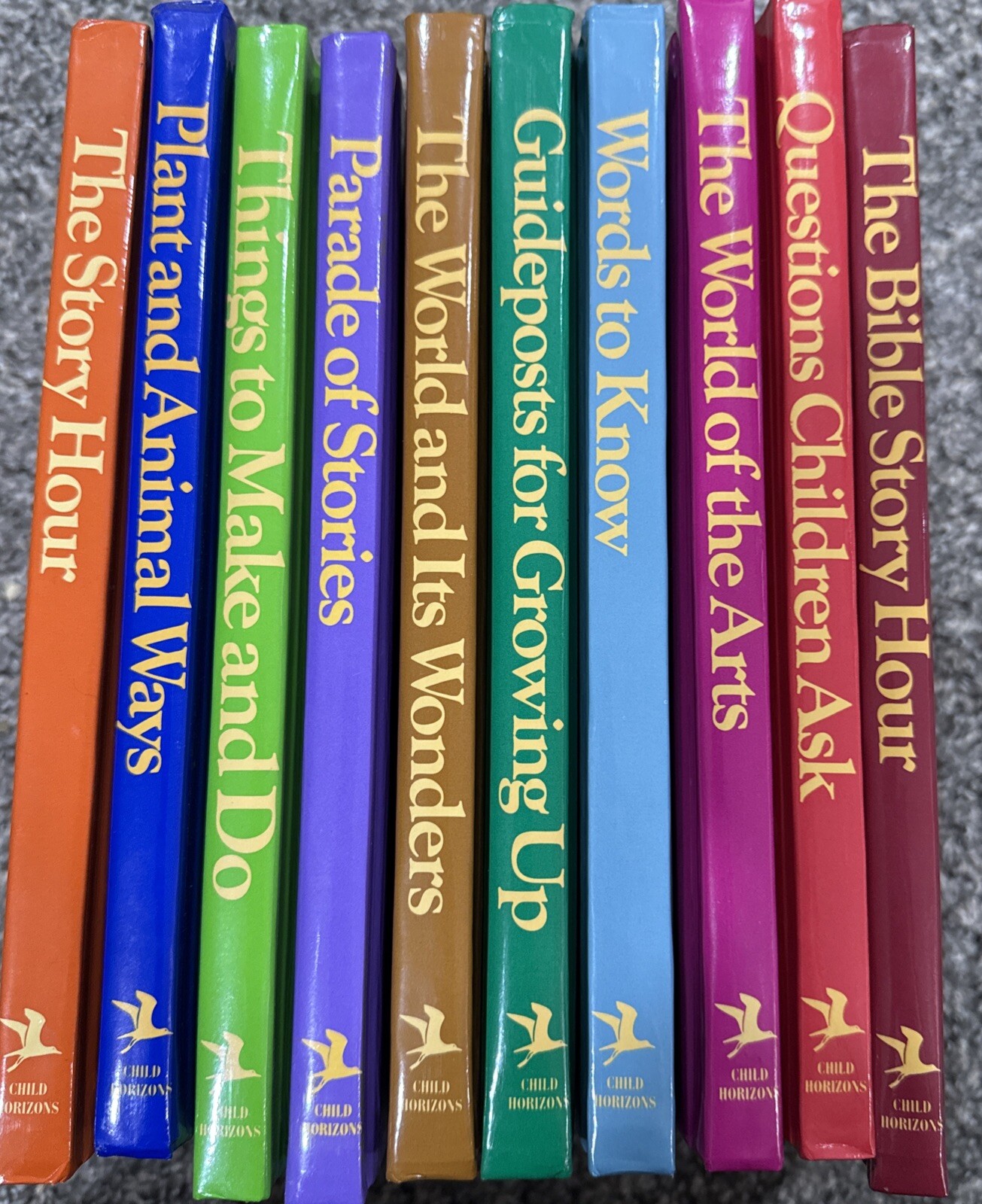 Child Horizons Book Series, Lot of 10- Parade Of Stories, Words To Know…- Good