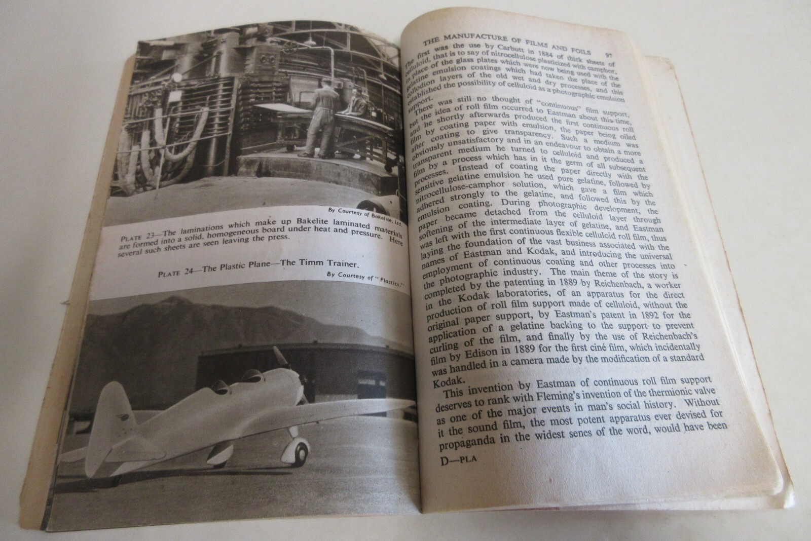 Plastics – by Yarsley and Couzens – Pelican Books – 159 Pages – Vintage – 1945