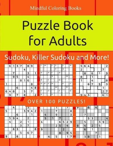 Mindful Coloring Books Puzzle Book for Adults (Paperback)