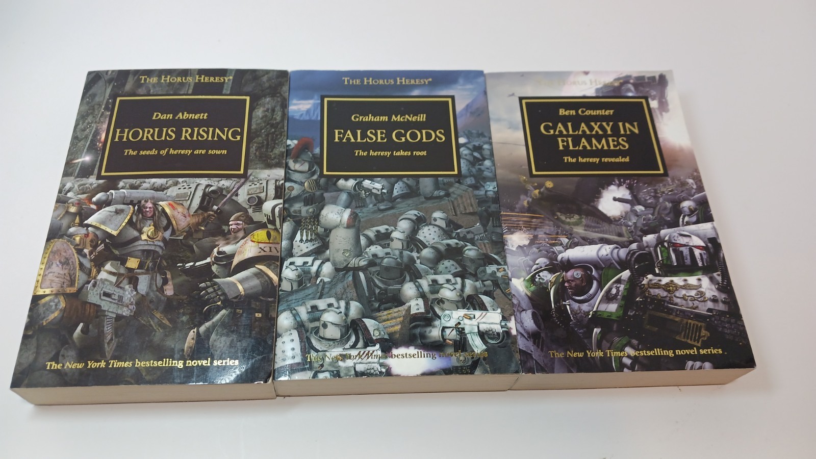 Warhammer 40K Horus Heresy Books 1-5 Reprints VGC