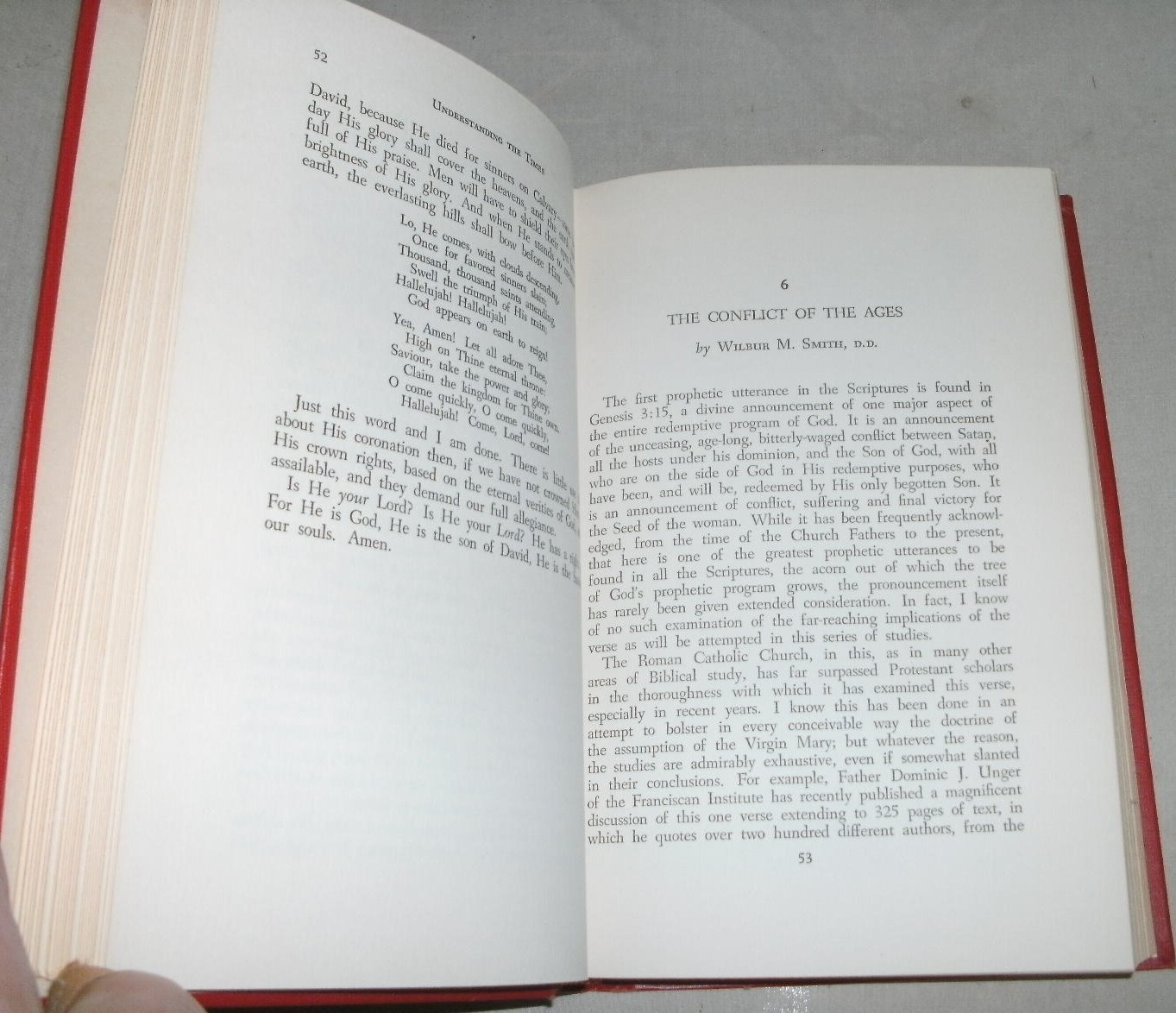 Understanding The Times : Prophetic Messages Int’l Congress on Prophecy 1956