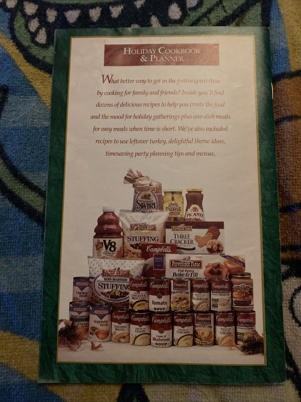 Campbell’s Holiday Cookbook And Planner Booklet