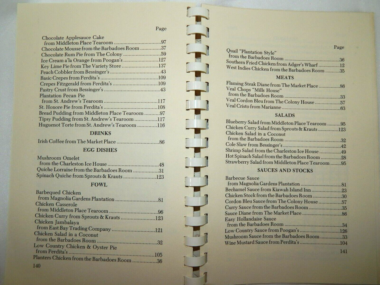 Doin’ The Charleston ~ A Gourmet’s Guide & Cookbook, Molly Sillers, Vintage 1976