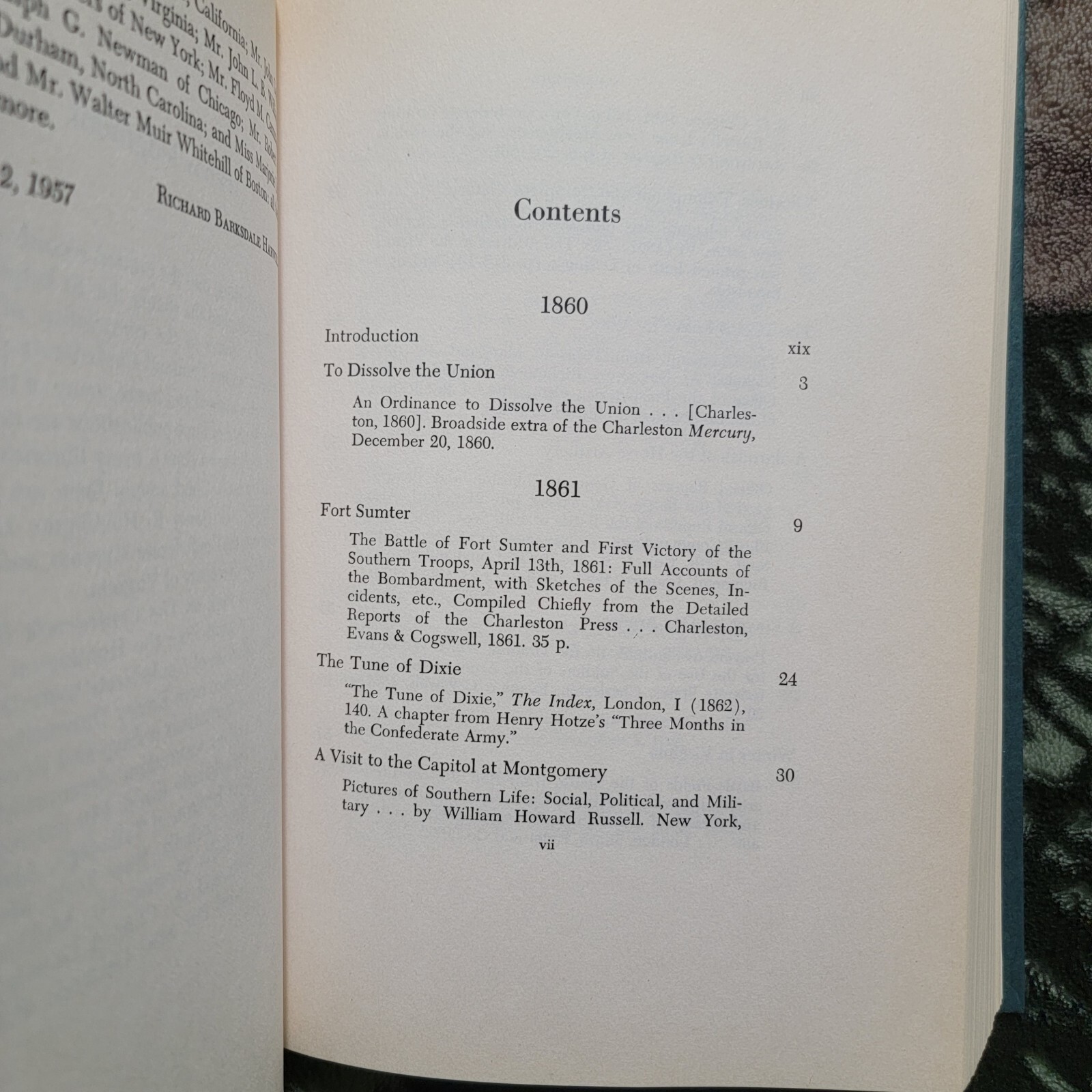 The Civil War Reader (Union & Confederate) By Richard B Harwell 1958 Hardcover