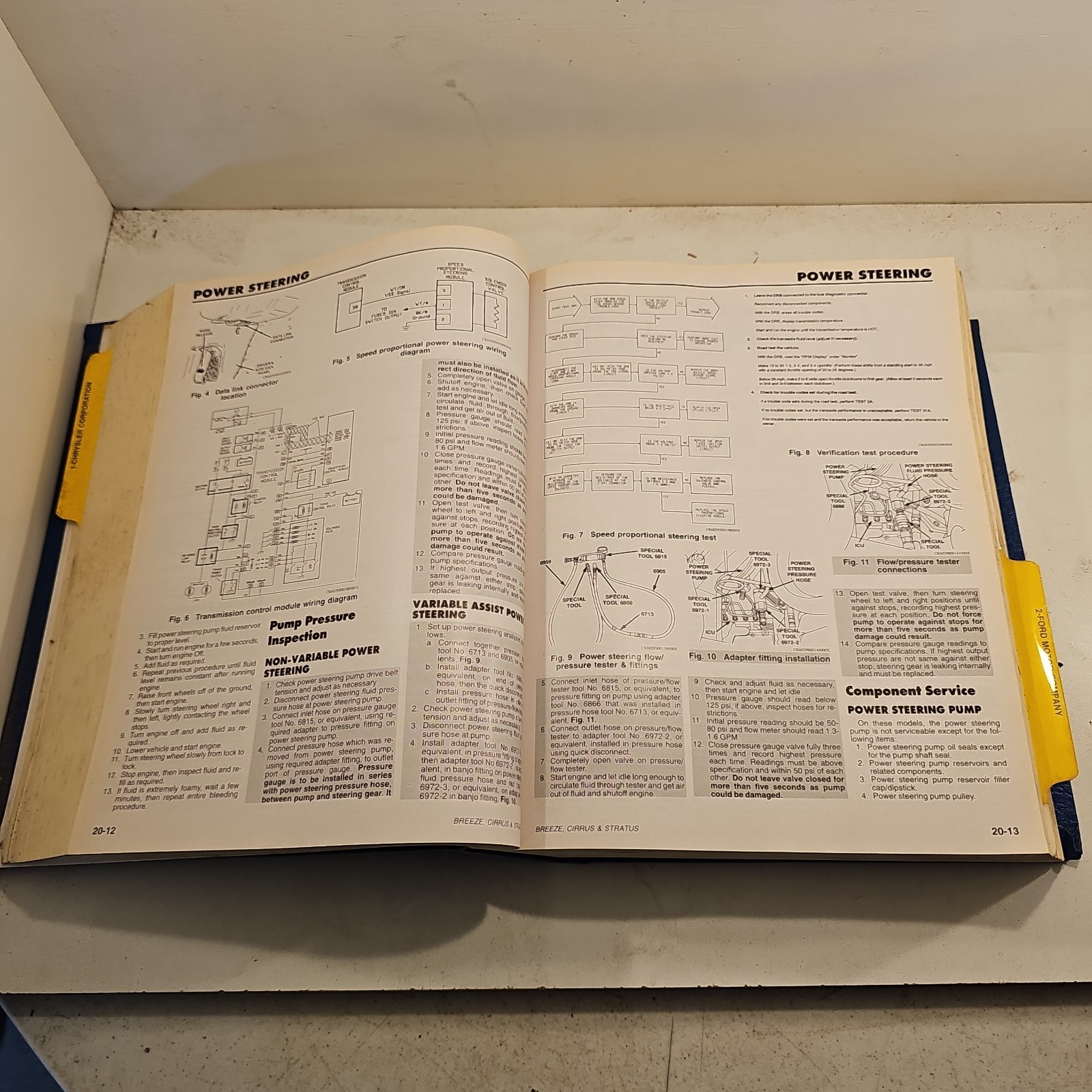 1995-98 Motor Auto Repair Manual Professional Services Trade 61st Edition Vol 2