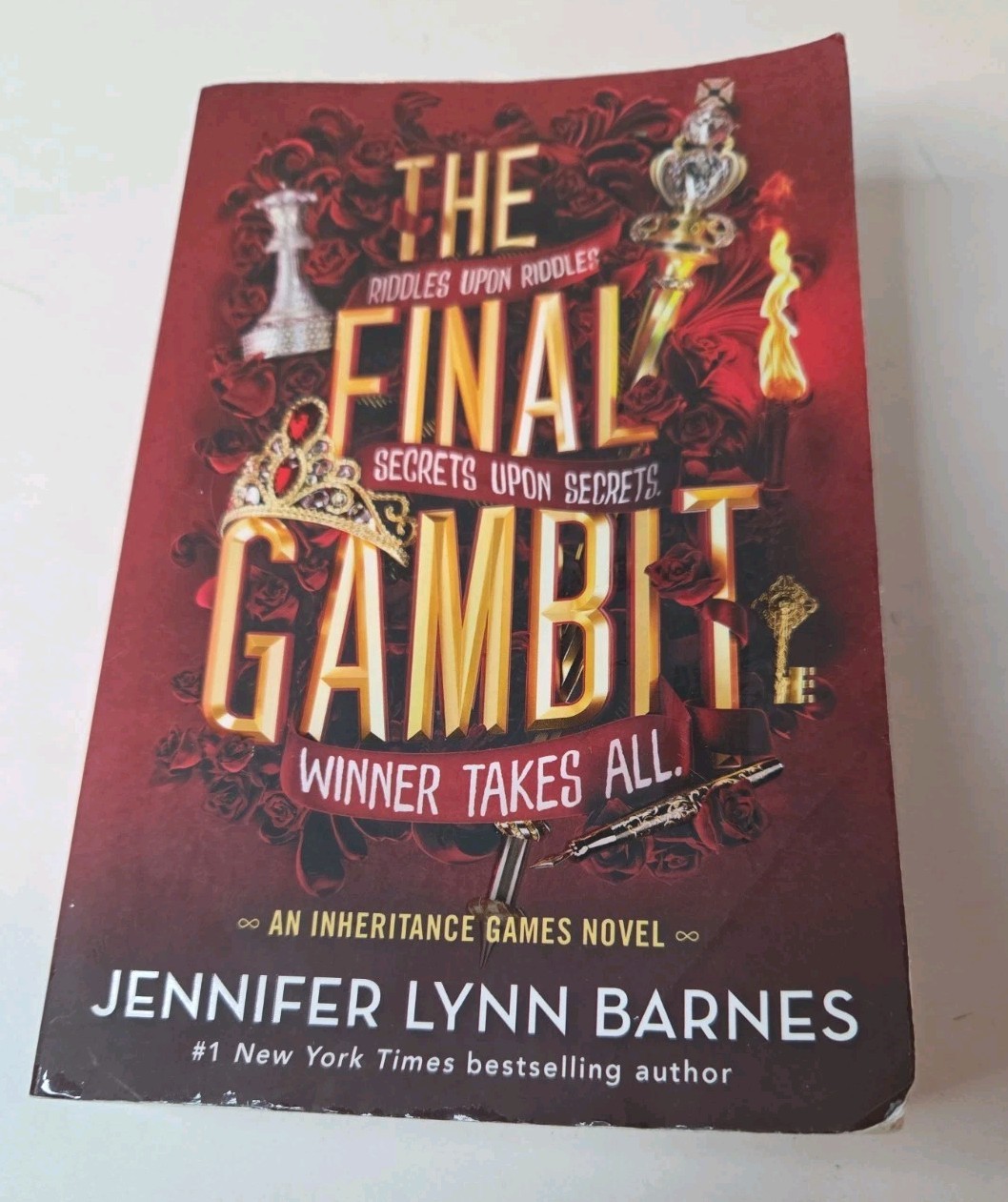 The Inheritance Games Series Paperback Book Lot of 3 Set Jennifer Lynn Barnes