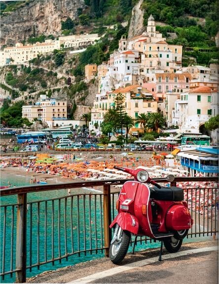 AMALFI COAST ~ NEW ASSOULINE HC – GORGEOUS BOOK ~ UNBELIEVABLE ILLUSTRATIONS