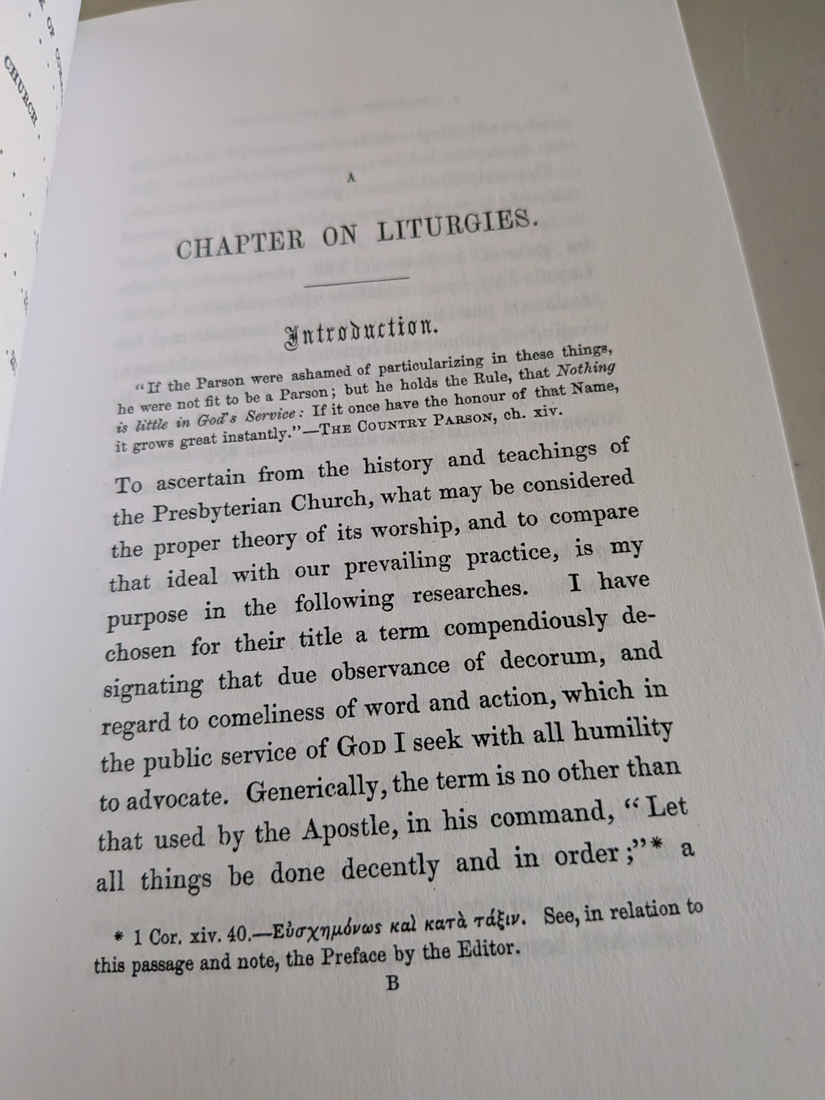 THE PRESBYTERIAN LITURGIES, C. Baird, Wipf&Stock, PB, Very Good