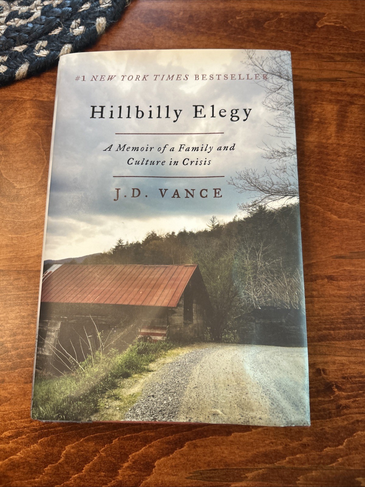 Hillbilly Elegy by J.D. Vance (2016 Hardcover) First Edition