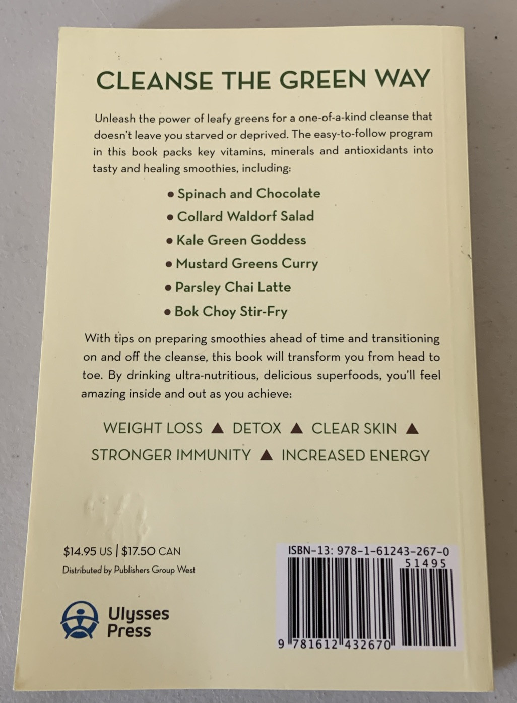 Green Smoothie Cleanse Cookbook Lisa Sussman Diet Weight Loss Recipe