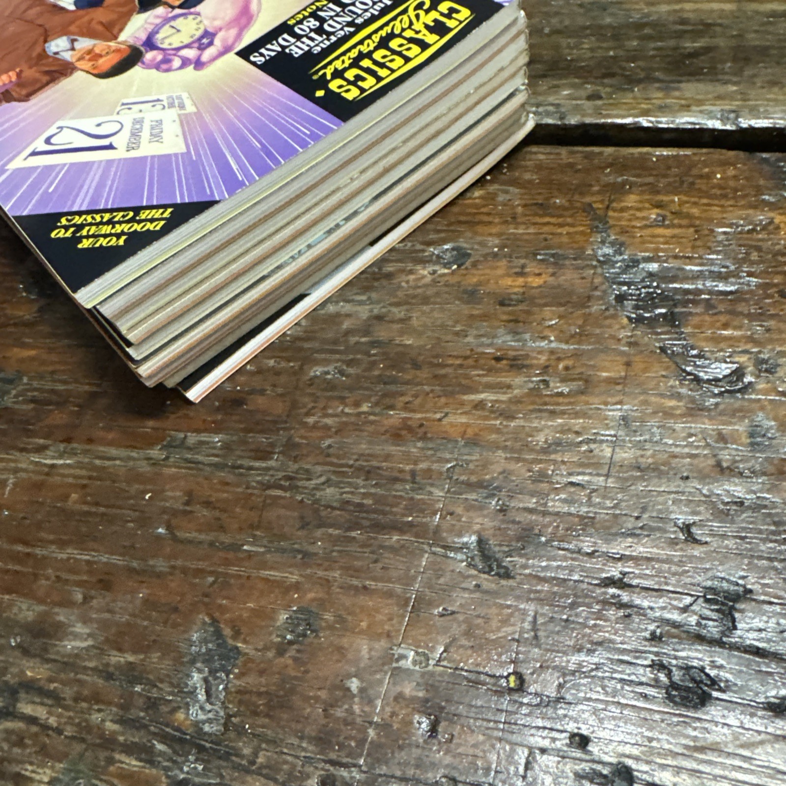 Lot Sale, Classics Illustrated, 1997, 9 Paperbacks