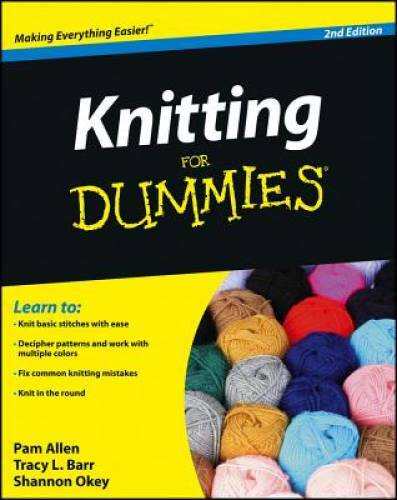 Knitting For Dummies – Paperback By Allen – GOOD