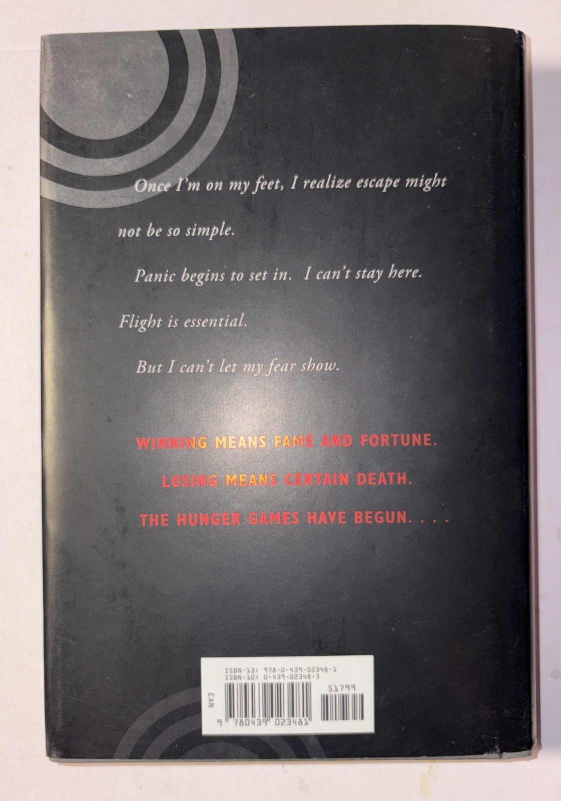 The Hunger Games Suzanne Collins 1st Edition Hardcover 2008 DJ 12th Printing
