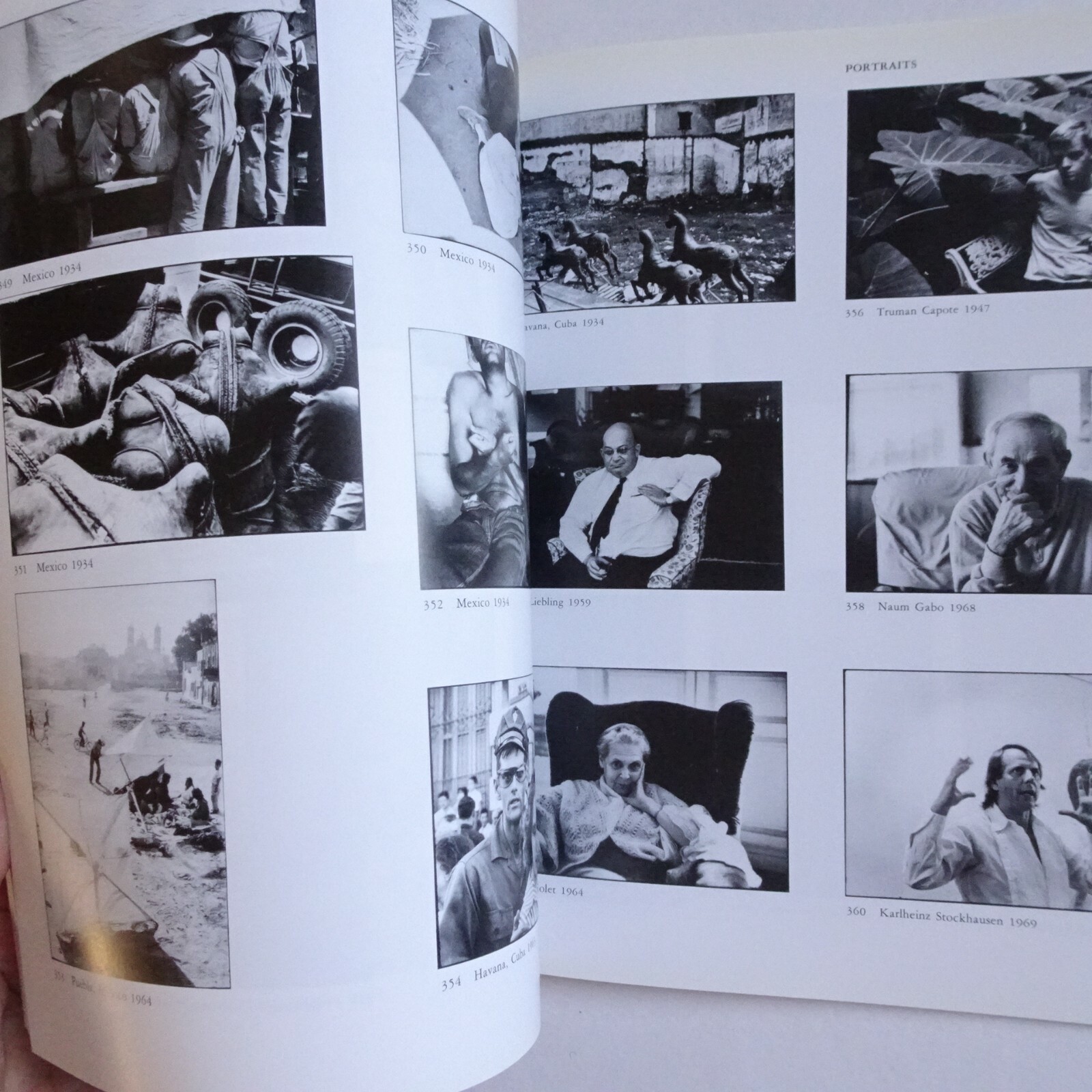 HENRI CARTIER BRESSON exhibition book 1996 Japan 22 x 26 x 0.8 cm Black White